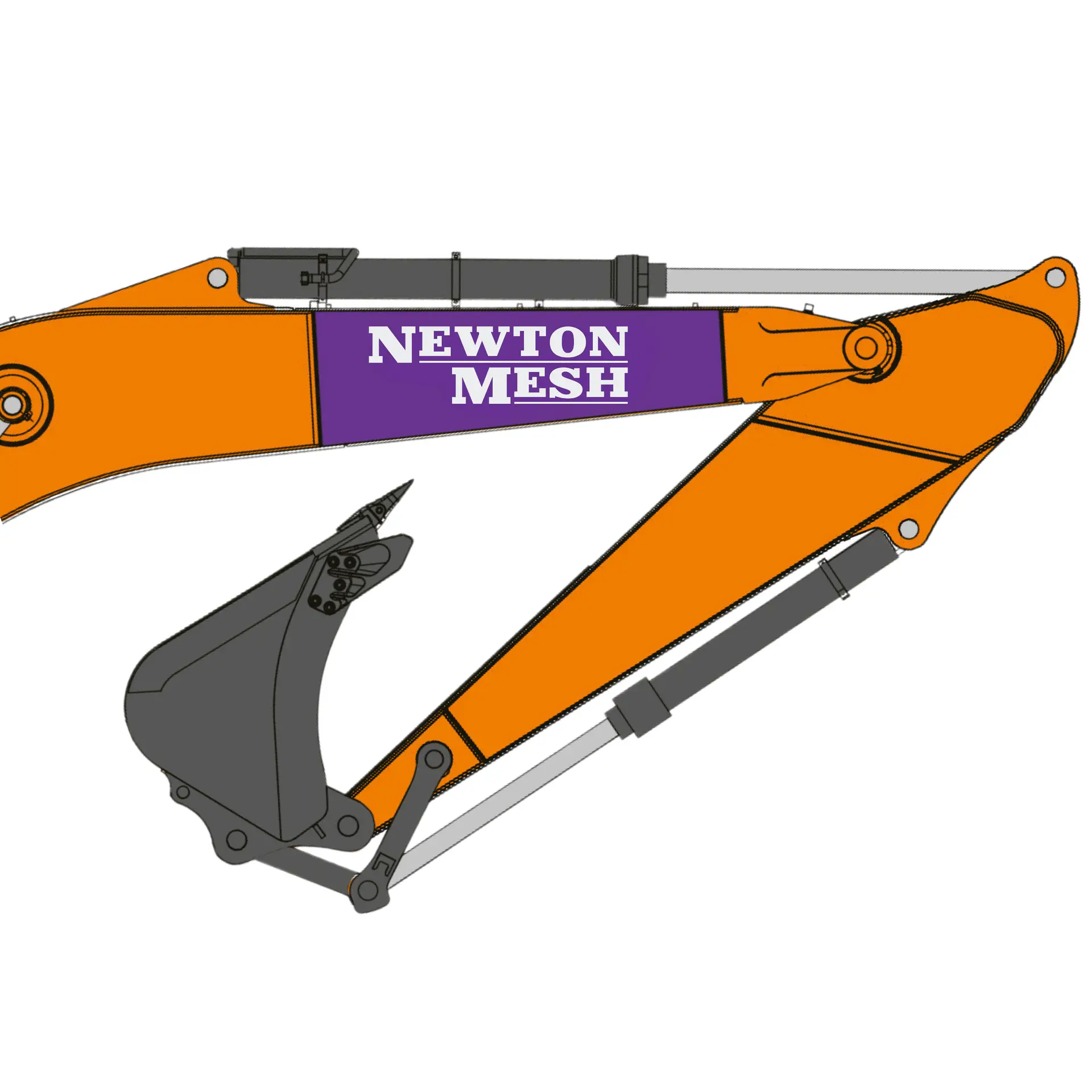 Singular Near Side Arm Decal (2)